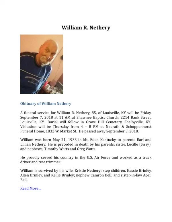 William R. Nethery