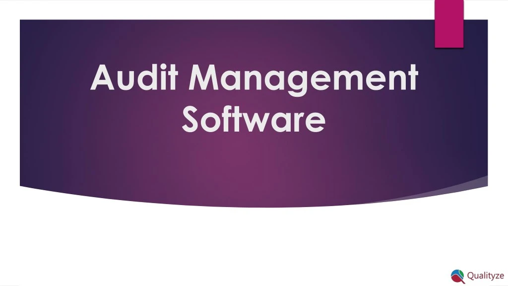 audit management software
