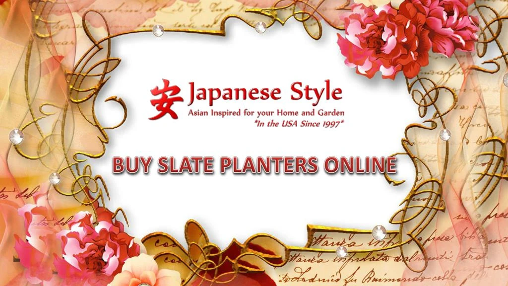 buy slate planters online