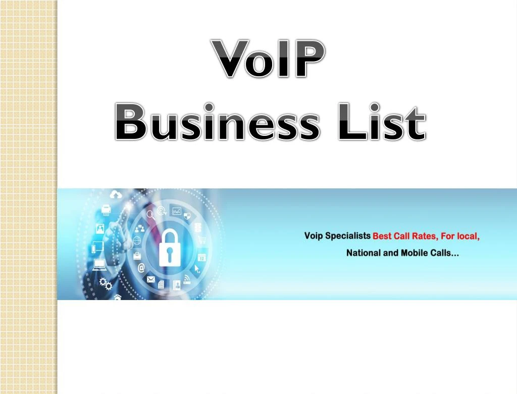 voip business list