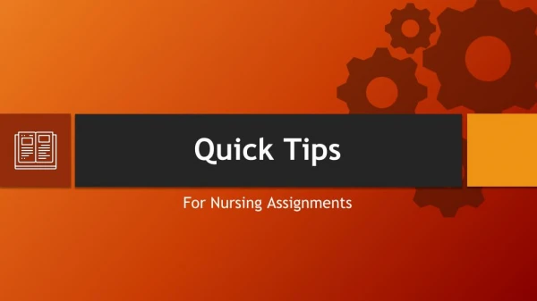Nursing Assignment Sample
