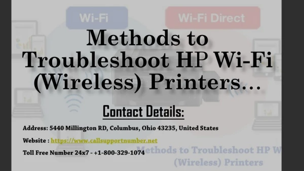 How to Troubleshoot HP Wi-Fi (Wireless) Printers?
