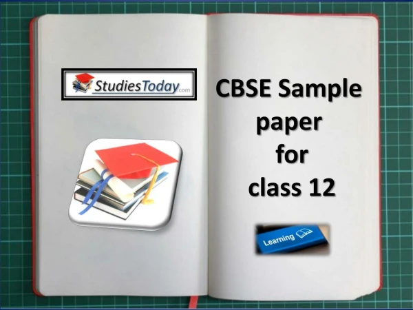 CBSE sample papers | Now get CBSE sample papers for class 12 for free | Studies Today