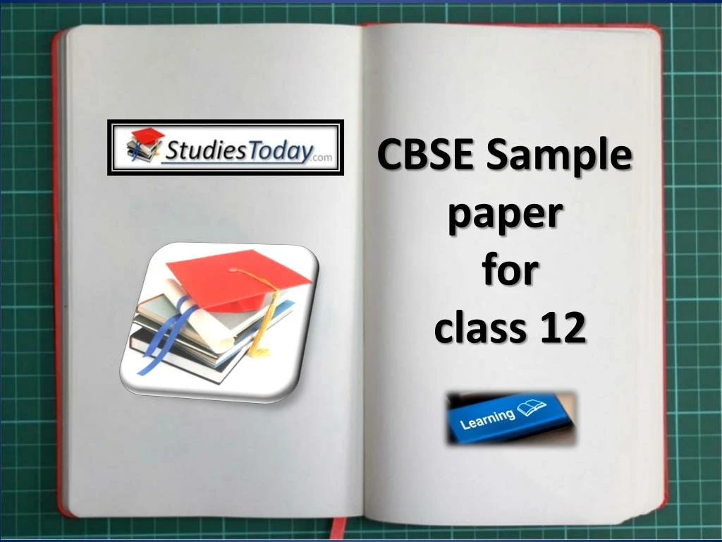 cbse sample paper for class 12