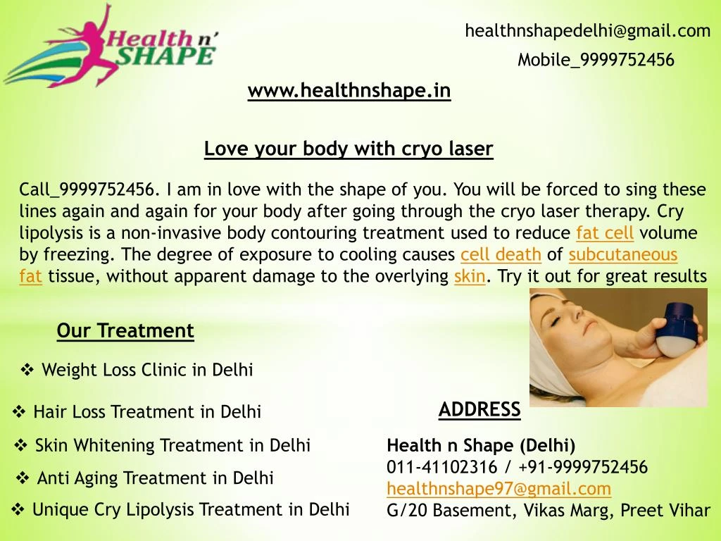 healthnshapedelhi@gmail com