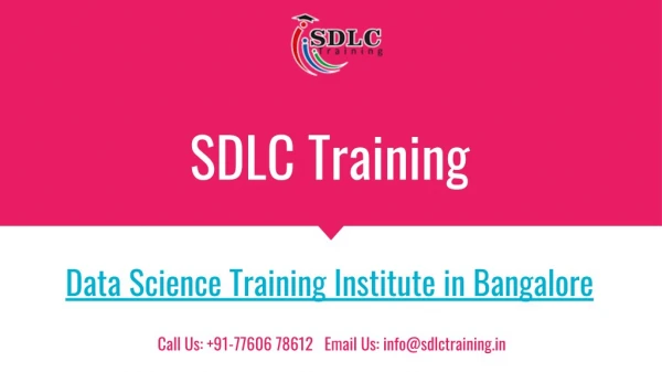 Realtime and Job Oriented Data Science Training in Marathahalli, Bangalore