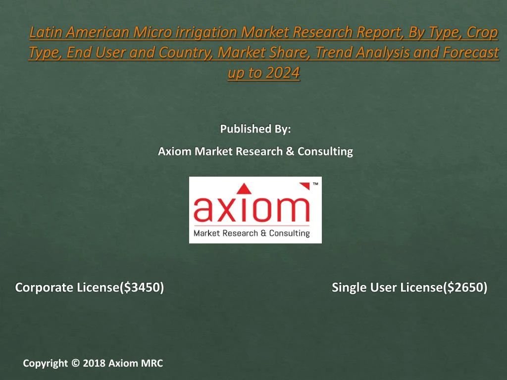 latin american micro irrigation market research
