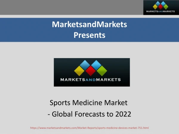 Sports Medicine Market worth $8.24 Billion till 2022