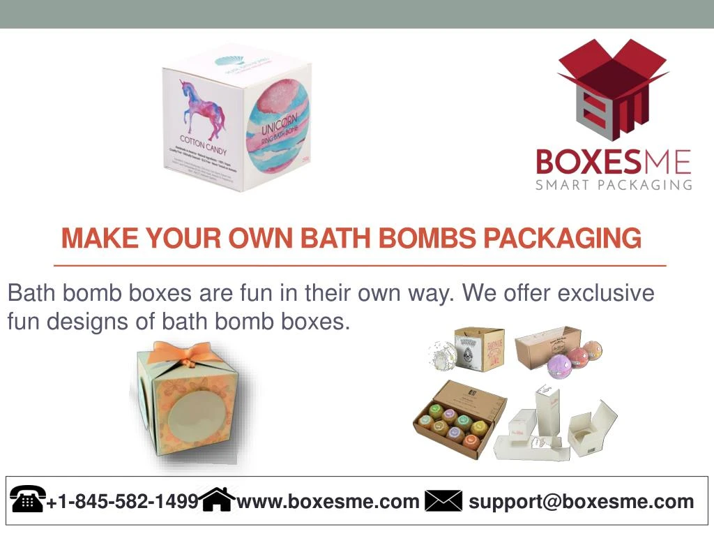 make your own bath bombs packaging