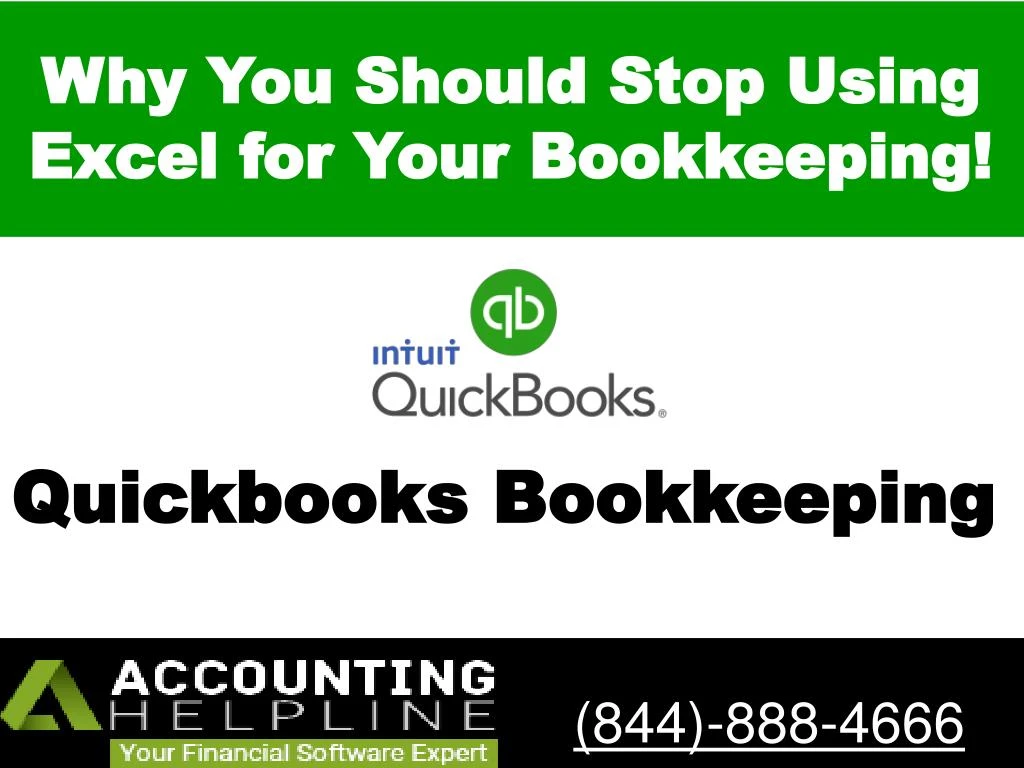 why you should stop using excel for your bookkeeping