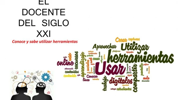 El Docente del Siglo 21 y el uso de herramientas virtuales