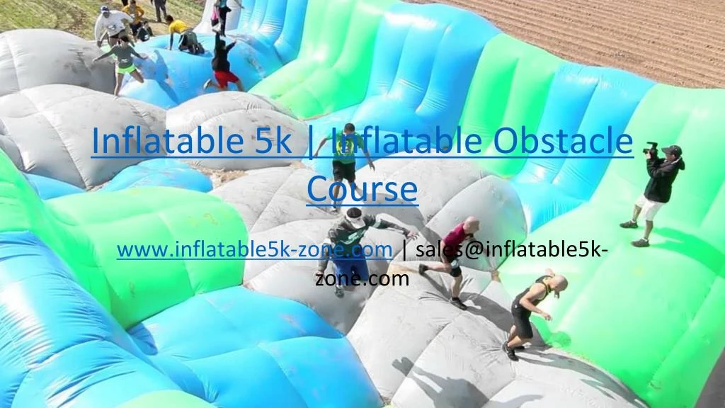 inflatable 5k inflatable obstacle course