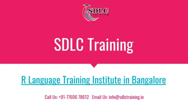Realtime and Job Oriented R Language Training in Marathahalli, Bangalore