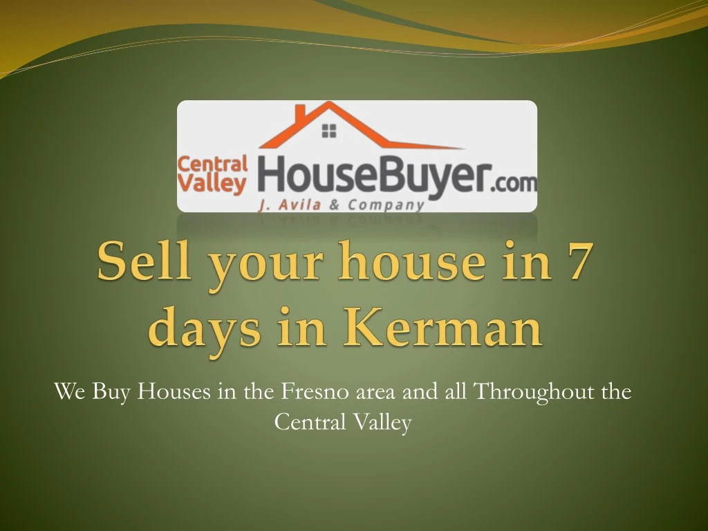 we buy houses in the fresno area