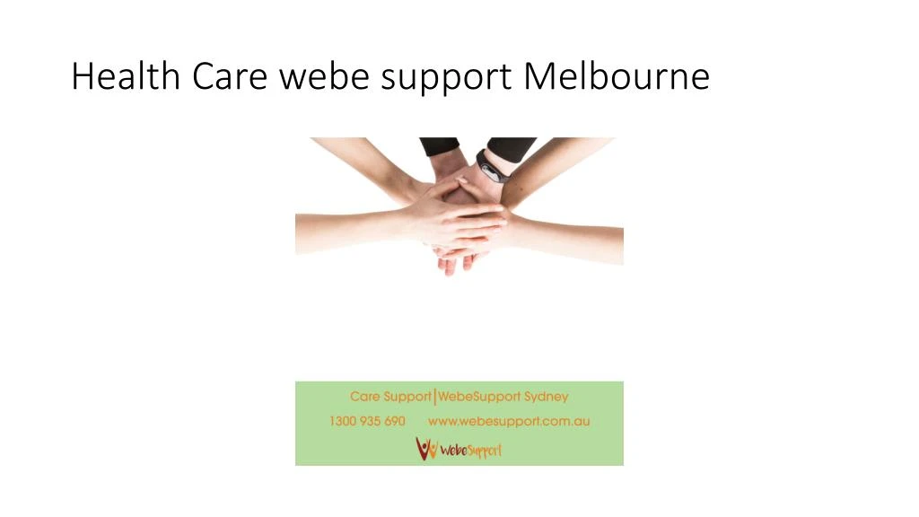 health care webe support melbourne
