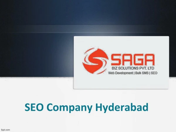 SEO Company Hyderabad, Best SEO Services in Hyderabad – Saga BIzsolutions