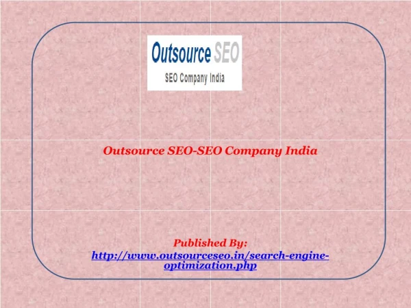 SEO Company India