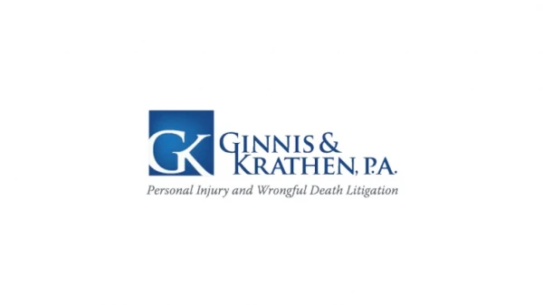Best Personal Injury Lawyer | Ginnis & Krathen, P.A.
