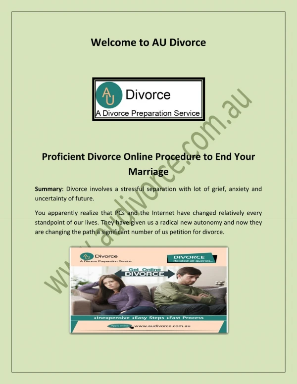 Quick divorce online, easiest way to get a divorce, how to get a divorce online