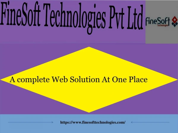 A Complete Web Solution At One Place
