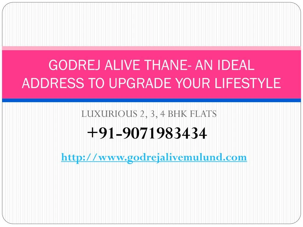 godrej alive thane an ideal address to upgrade your lifestyle