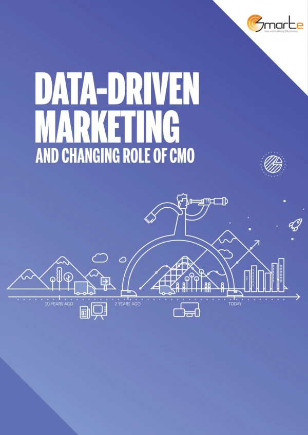 Data Driven Marketing and Changing Role of Chief Marketing Officer (CMO)