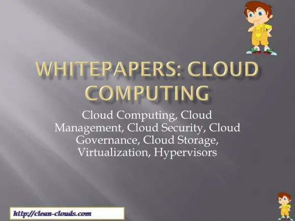 Free Whitepapers on Cloud Computing and Java