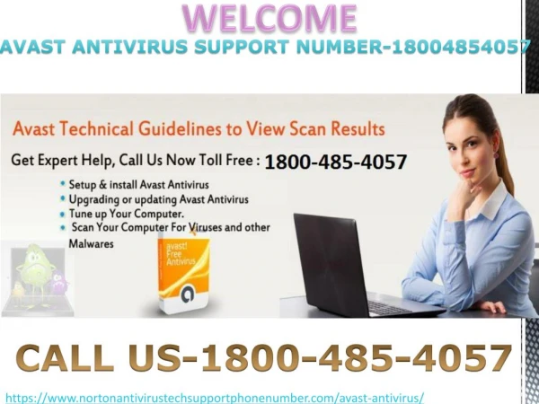 How AVAST Contact Number 1800-485-4057 Ads To Fix AVAST Issues?