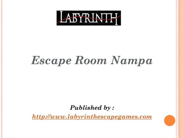 Escape Room Nampa
