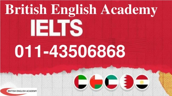 IELTS courses by British English Academy