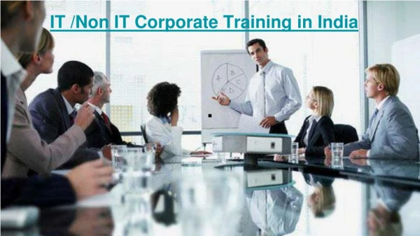 Corporate Training Companies In India