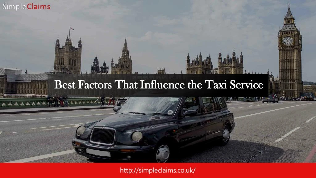 best factors that influence the taxi service