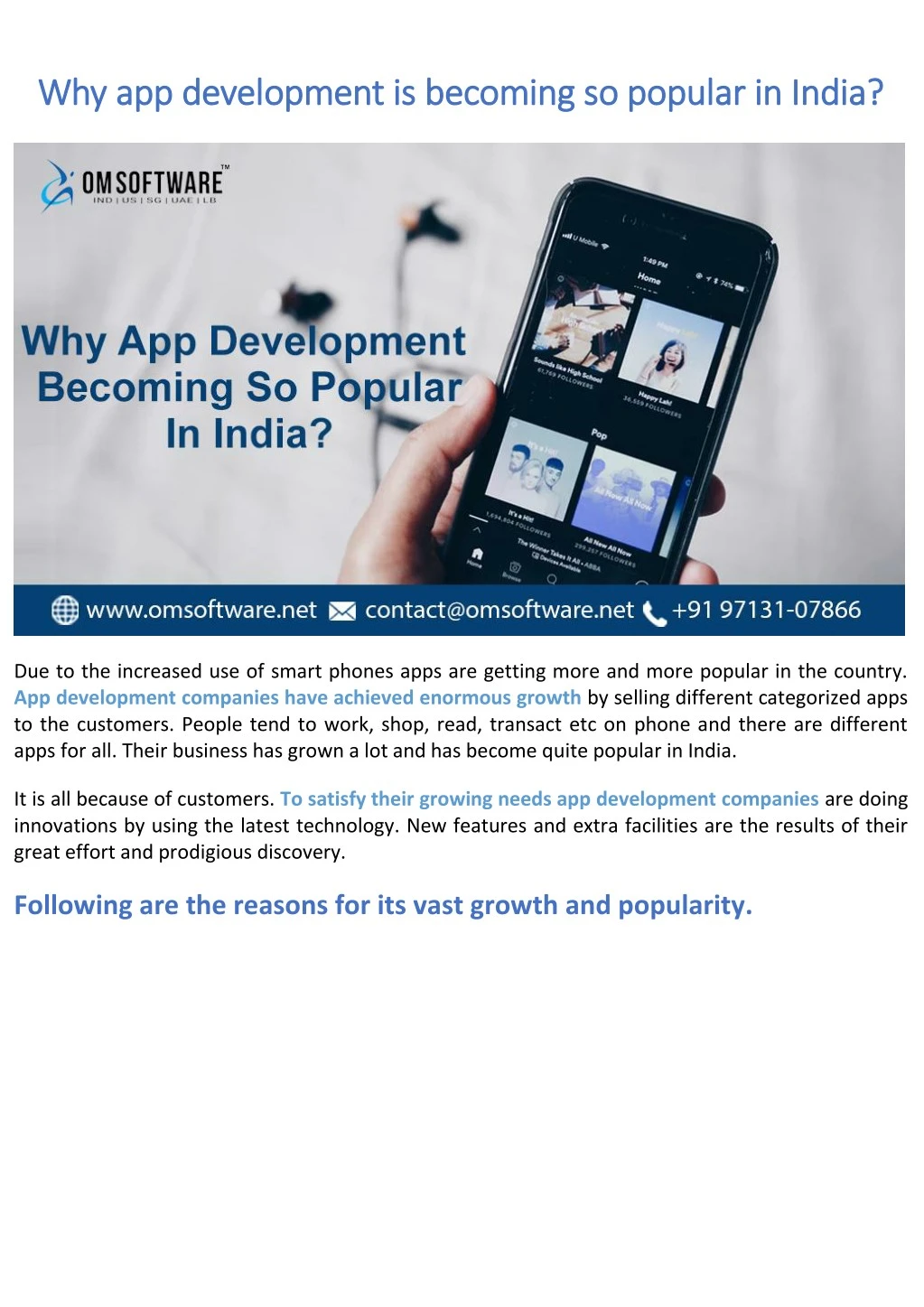 why app development is becoming so popular