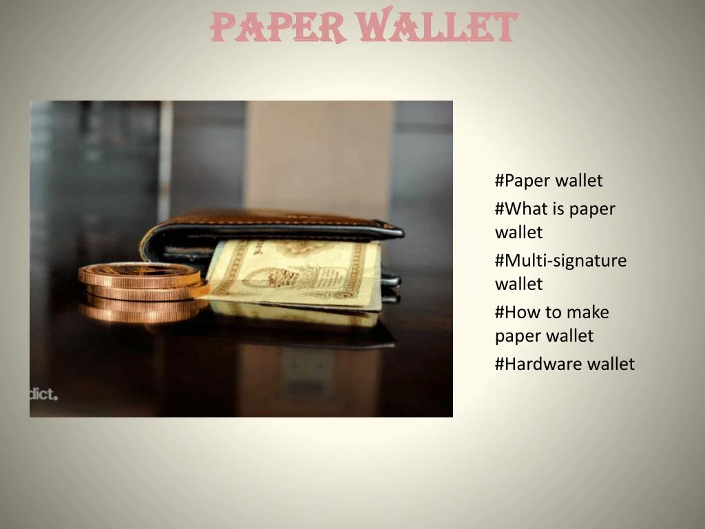 paper wallet