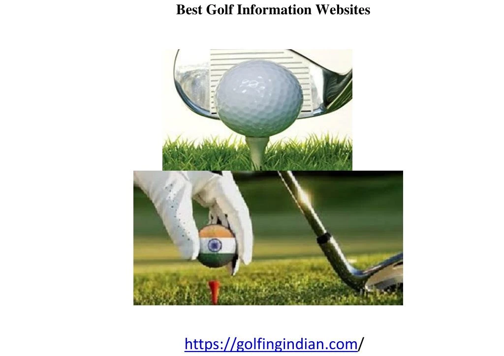 best golf information websites