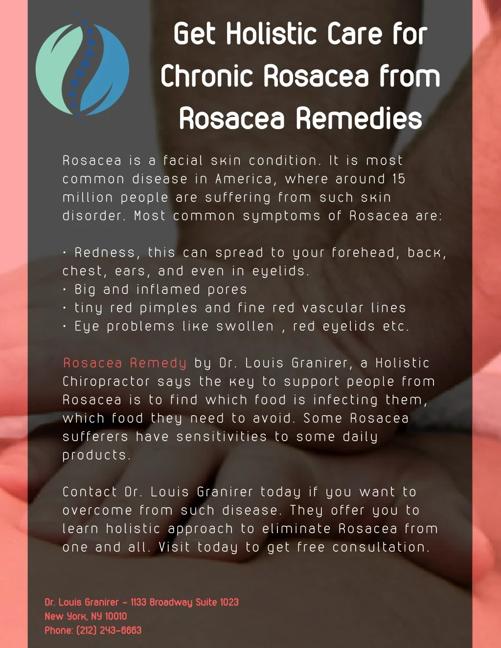 get holistic care for chronic rosacea from
