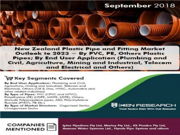 Plastic Pipes and Parts Manufacturing New Zealand, PVC O Pipes Market NZ - Ken Research