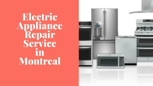 Appliance Repair Service in Montreal - APlus Repair