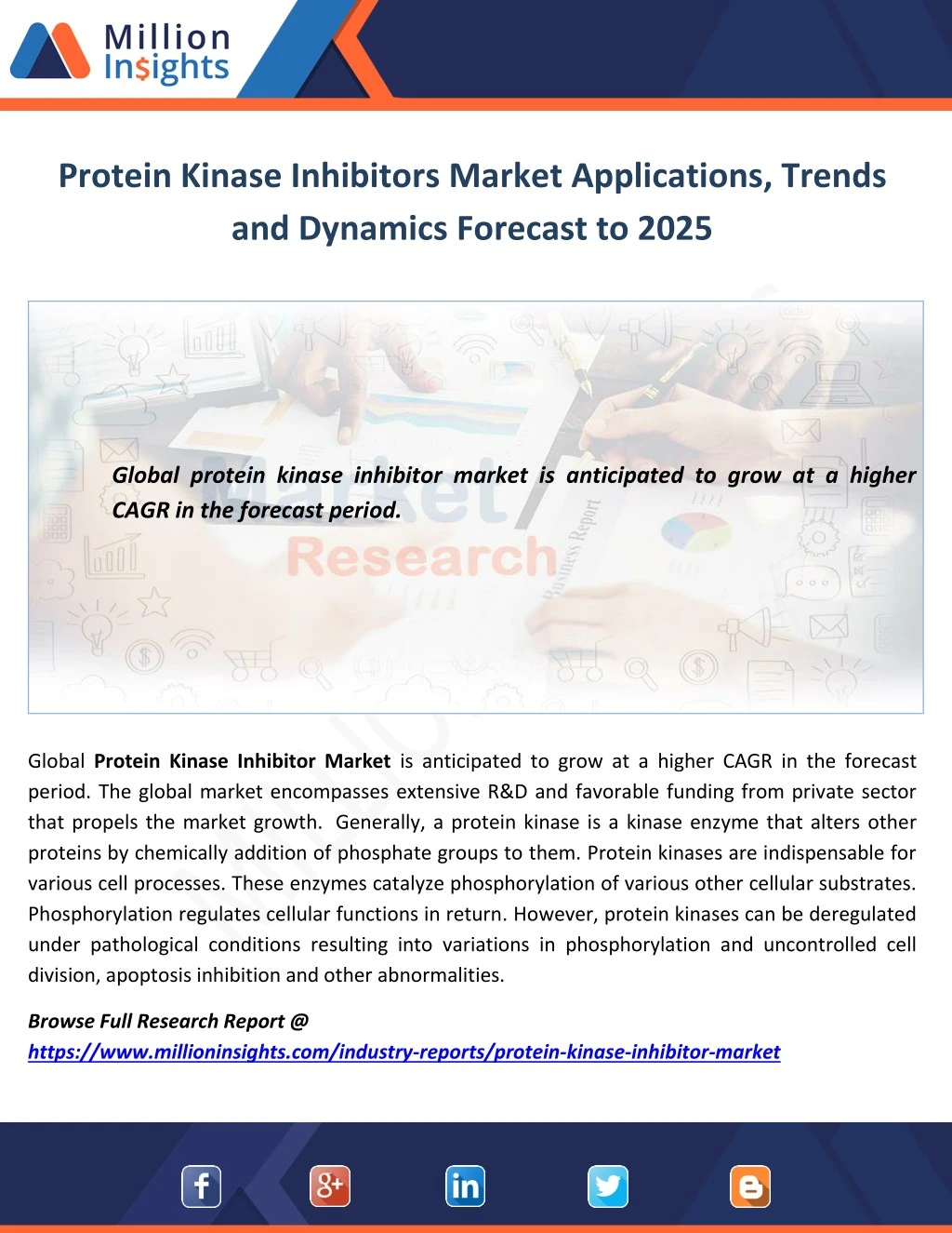 protein kinase inhibitors market applications