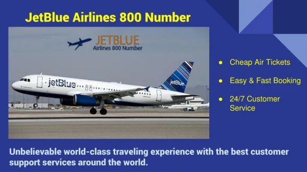 JetBlue Airlines 800 Number