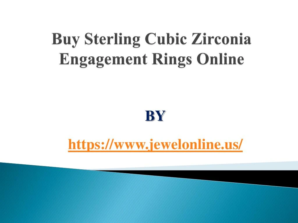 buy sterling cubic zirconia engagement rings online