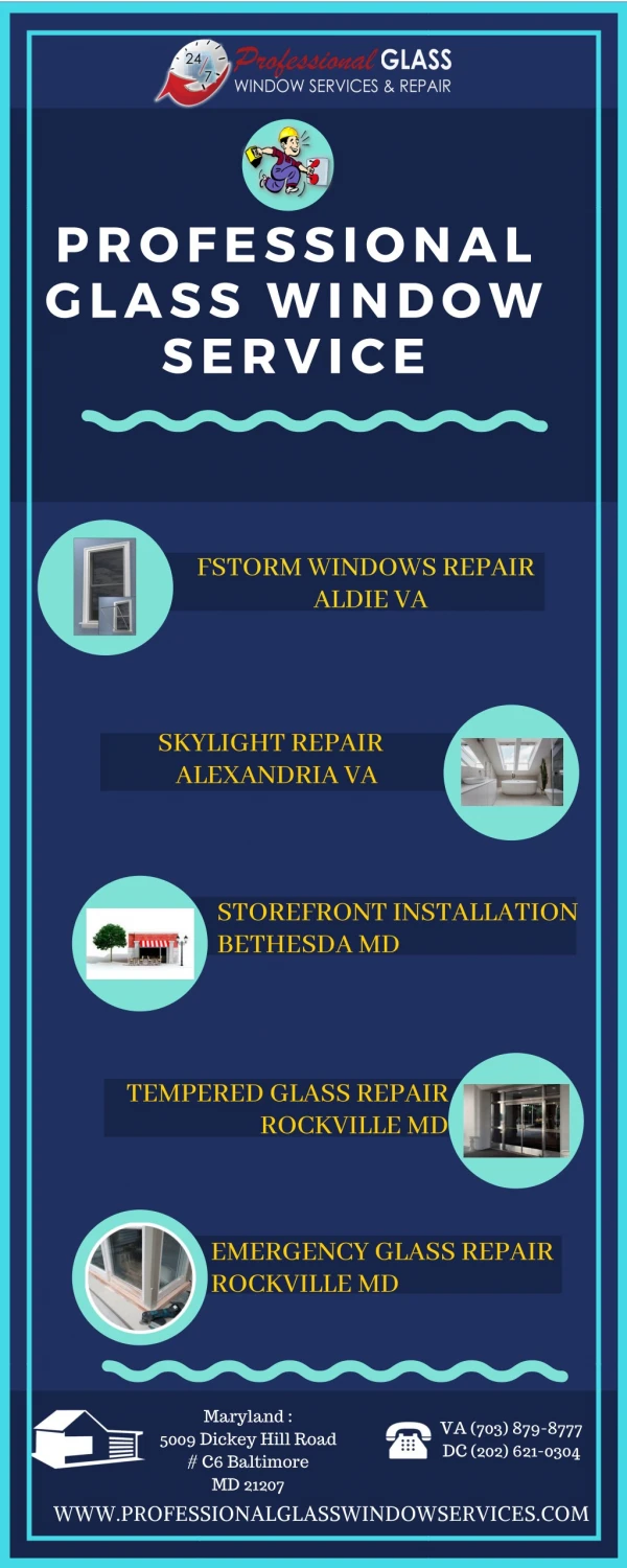 professional glass window service