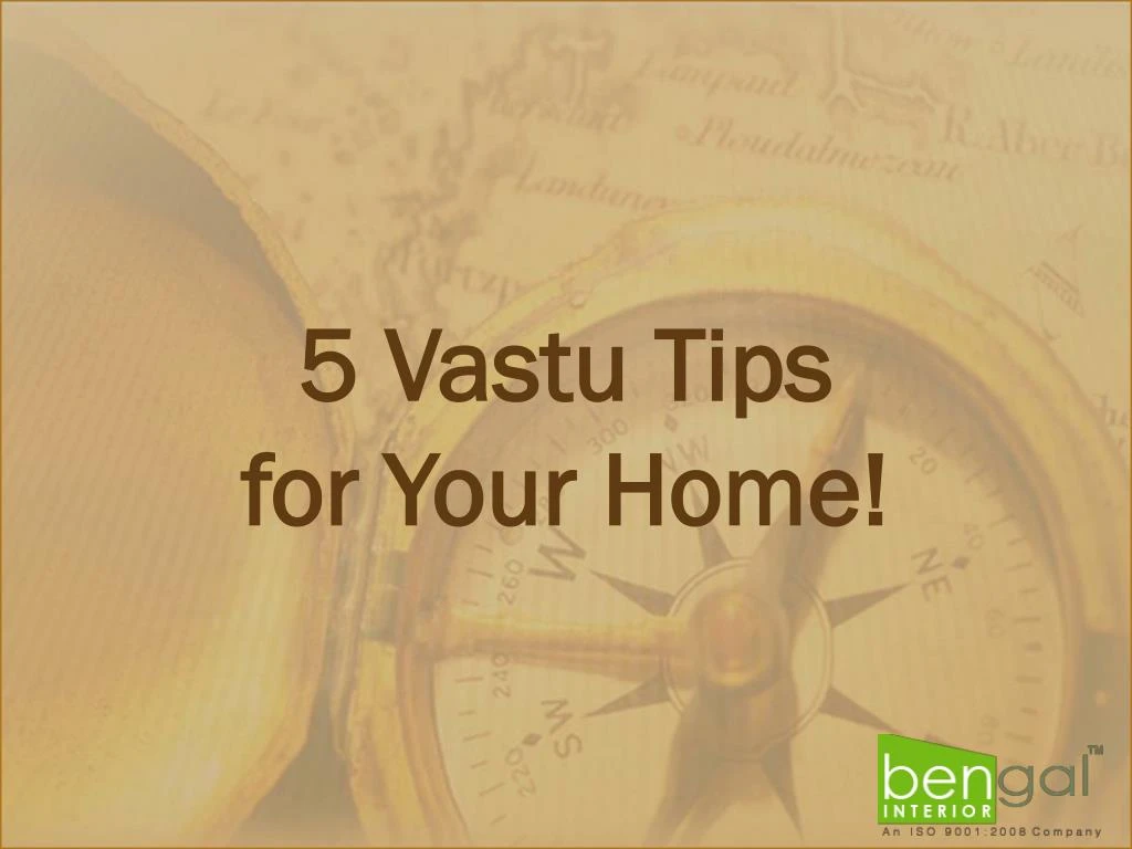 5 vastu tips for your home