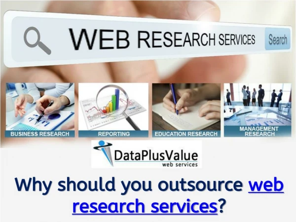 Web Research Provide Benefits to a Company