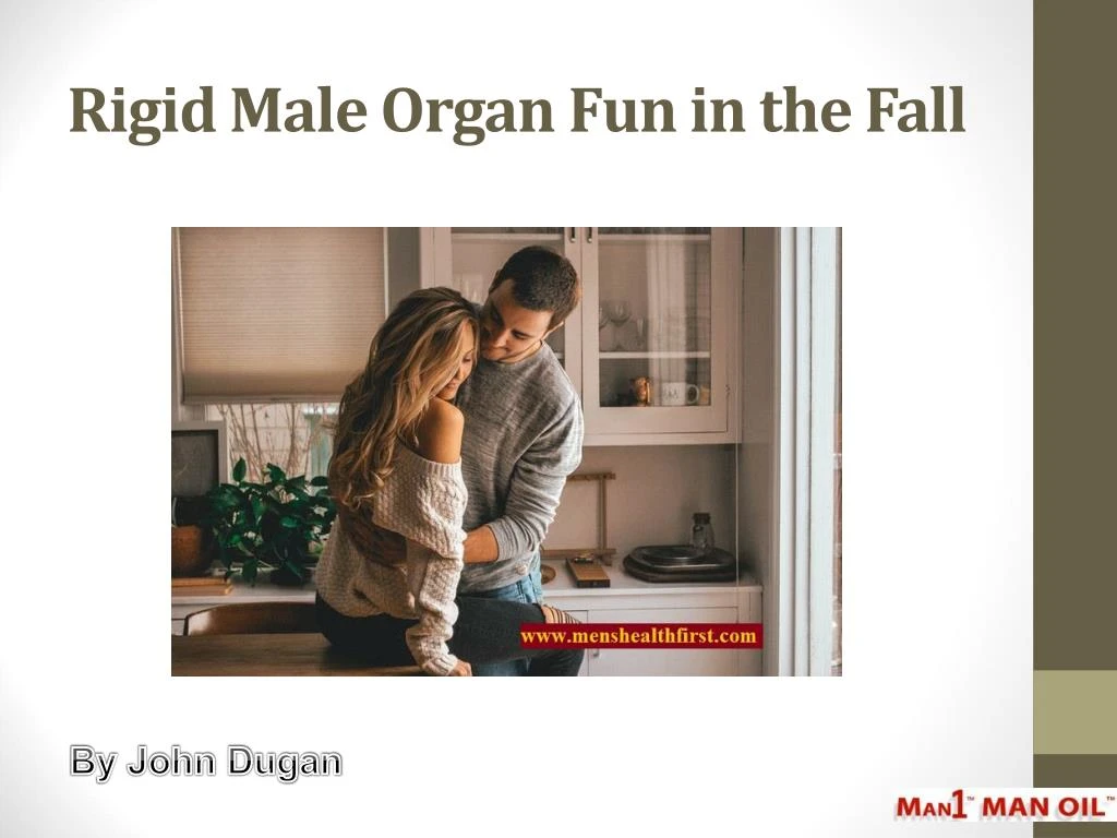 rigid male organ fun in the fall