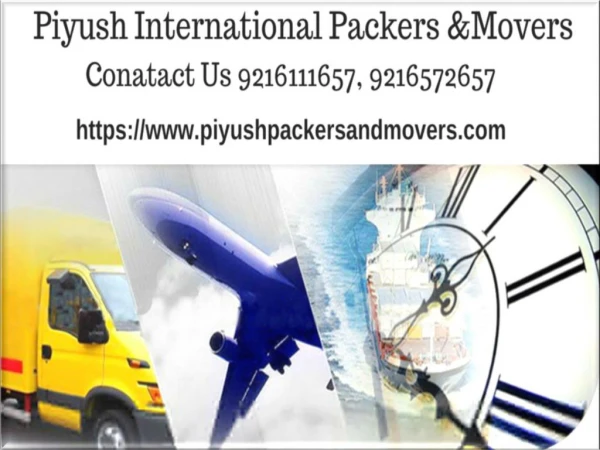 Best Packers Movers in Pune |Piyush International Packers And Movers