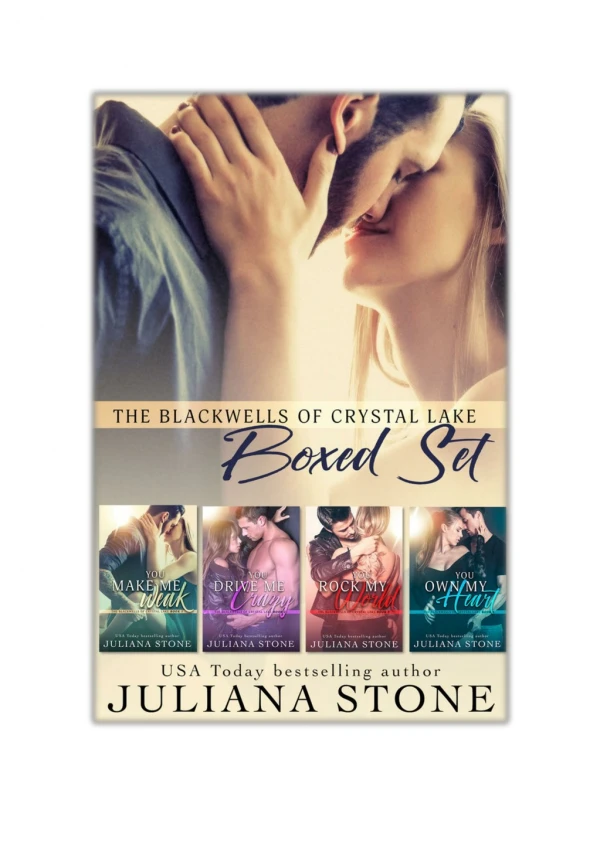 [PDF] Free Download The Blackwells of Crystal Lake Complete Boxed Set By Juliana Stone