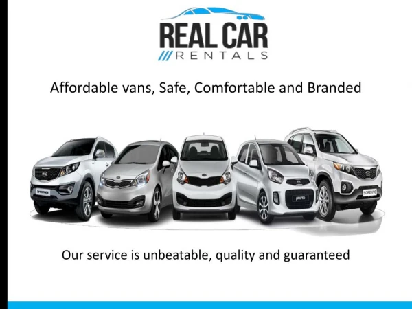 Passenger Van Rental Toronto