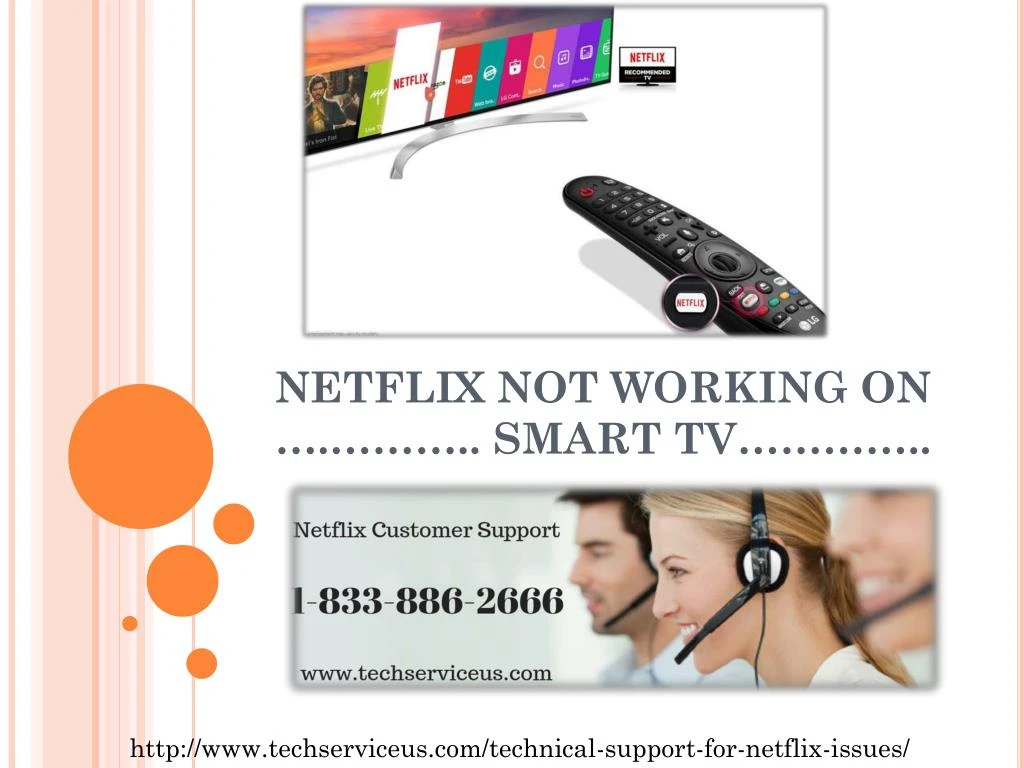 netflix not working on smart tv