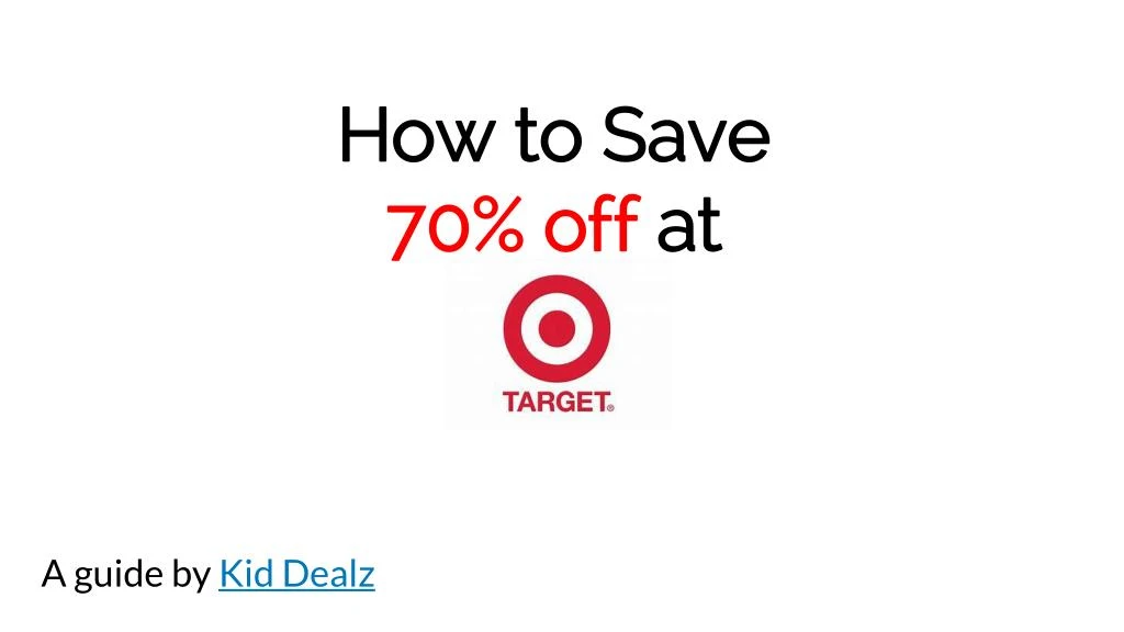 how to save 70 off at